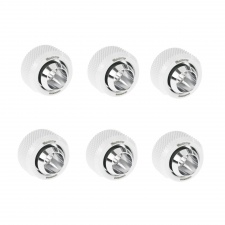 View Alternative product Barrow G1/4 - 13/10mm Flexible Tube Compression Fitting - White (6 Pack)