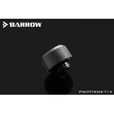View Alternative product Barrow G1/4 - 14mm OD Anti Off Rubber Seal Hard Tube Compression Fitting - Shiny Silver