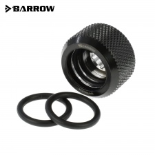 View Alternative product Barrow G1/4 - 14mm OD Twin Seal Hard Tube Compression Fitting - Black
