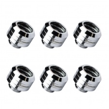 View Alternative product Barrow G1/4 - 14mm OD Twin Seal Hard Tube Compression Fitting (Smooth) - Shiny Silver (6 Pack)