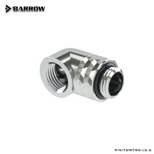 View Alternative product Barrow G1/4 Dazzle Series Male Rotary to 90 Degree Female Angle - Shiny Silver