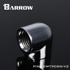 View Alternative product Barrow G1/4 Female to 90 Degree Female Angle - Shiny Silver