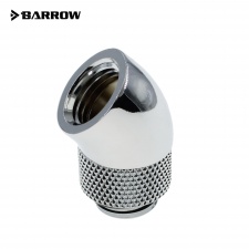 View Alternative product Barrow G1/4 Male Rotary to 45 Degree Female Angle - Shiny Silver
