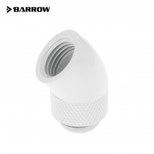 View Alternative product Barrow G1/4 Male Rotary to 45 Degree Female Angle - White