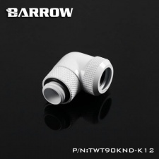 View Alternative product Barrow G1/4 Male Rotary to 90 Degree, 12mm Hard Tube Compression Fitting - White