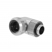 View Alternative product Barrow G1/4 Male Rotary to 90 Degree, 14mm Hard Tube Compression Fitting - Shiny Silver