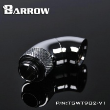 View Alternative product Barrow G1/4 Male Rotary to Dual Rotary 90 Degree Female - Shiny Silver