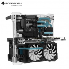 View Alternative product BarrowCH Mini ITX Waterway Series, Limited Edition Open Panel Case - Black