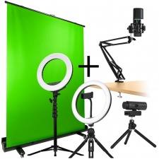 View Alternative product Streamplify COMPLETE Bundle Including MIC ARM CAM LIGHT 10 and 14 and SCREEN LIFT