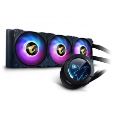 View Alternative product Gigabytes Aorus Waterforce X 360 complete water cooling, D-RGB - black - 360 mm