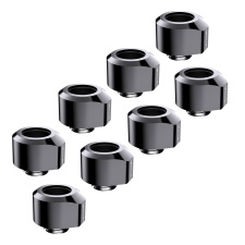 View Alternative product Granzon G1/4 - 14mm Anti Slip Rigid Tube Fitting (GD-FT14) 8 Pack - Black