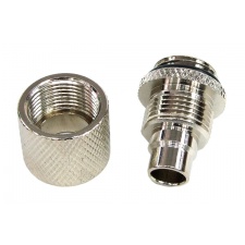 View Alternative product 13/10mm (10x1.5mm) Compression Fitting 90- Rotary G1/4 - Knurled  Black Nickel