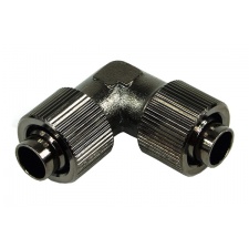 View Alternative product 13/10mm (10x1.5mm) L Hose Connector Compact - Black Nickel