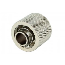 View Alternative product 16/10mm Compression Fitting G1/4 - Knurled  Silver Nickel