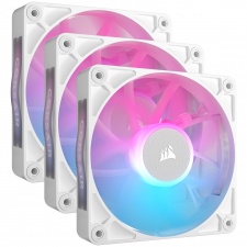 View Alternative product Corsair iCUE LINK RX120 RGB Series, PWM fans pack of 3 - 120 mm, white