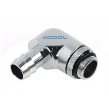 View Alternative product Alphacool 10mm (3/8inch) barbed fitting 90degree Rotary G1/4 with O-Ring - Chrome