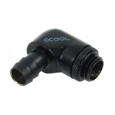 View Alternative product Alphacool 10mm (3/8inch) barbed fitting 90degree Rotary G1/4 with O-Ring - Deep Black
