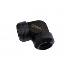 View Alternative product Alphacool Eiszapfen 13mm HardTube compression fitting 90, L-connector for rigid or hard tubes, knurled - deep black