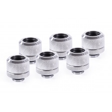 View Alternative product Alphacool Eiszapfen 14mm HardTube compression fitting G1/4 - knurled - chrome sixpack