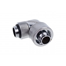 View Alternative product Alphacool Eiszapfen 16/10mm Compression Fitting 90degree Rotary G1/4 - Chrome