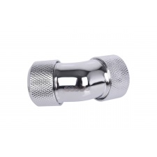 View Alternative product Alphacool Eiszapfen 16mm HardTube Compression Fitting 45degree L-connector for rigid tubes - knurled - Chrome