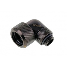 View Alternative product Alphacool Eiszapfen 16mm HardTube Compression Fitting 90degree Rotary G1/4 for rigid tubes - knurled - Deep Black