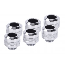 View Alternative product Alphacool Eiszapfen PRO 13mm HardTube Fitting G1/4 - Chrome (6 Pack)