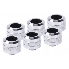 View Alternative product Alphacool Eiszapfen PRO 16mm HardTube Fitting G1/4 - Chrome (6 Pack)