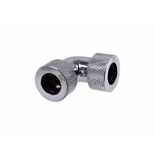 View Alternative product Alphacool HT 13mm HardTube Compression Fitting 90degree L-connector for rigid tubes - knurled - Chrome