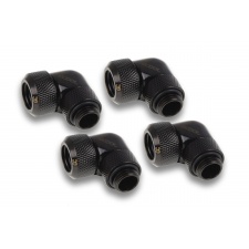 View Alternative product Alphacool Icicle 13mm HardTube compression fitting 90° rotatable G1/4 for Acryl/Brass tubes - 4pcs Set Deep Black