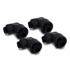 View Alternative product Alphacool Icicle 16/10mm compression fitting 90° rotatable G1/4 - 4pcs Set Deep Black