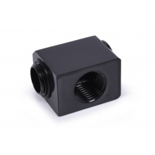 View Alternative product Alphacool Low Profile ES L-connector rotatable G1/4 AG auf G1/4 IG - Deep Black