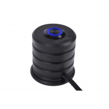 View Alternative product Alphacool Powerbutton with push-button 19mm blue lighting - deep black