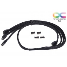 View Alternative product Alphacool y-cable RGB 4pol to 3x 4pol 60cm incl. connector - black