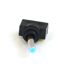 View Alternative product Phobya Toggle switch - LED blue - unipolar ON/OFF black (3pin)