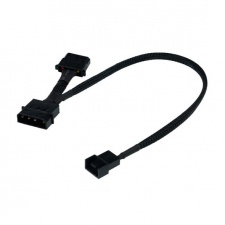 View Alternative product Phobya adaptor 4Pin Molex (12V) to 4Pin PWM 30cm - black