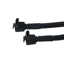 View Alternative product Phobya SATA 3.0 connection cable angled with safety latch 30cm - black sleeved