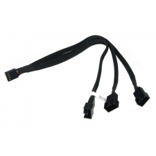 View Alternative product Phobya Y-cable 4Pin PWM 3x 4Pin PWM 10cm - black
