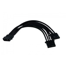 View Alternative product Phobya Y-Cable 4Pin to 2x 4Pin Single Sleeved 20cm - Black