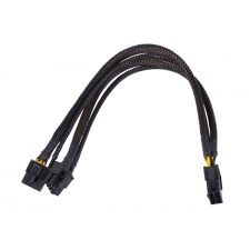 View Alternative product Phobya Y-cable 8Pin socket to 2x 6+2Pin plug (VGA) - black