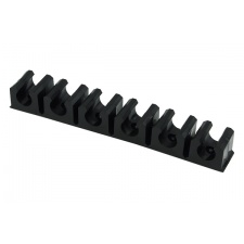 View Alternative product terminal strip black 13mm - 6 clips