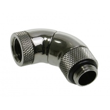 View Alternative product Bitspower Angle 1/4 inch to Female 1/4 inch, 3x Rotating - Shiny Black