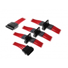 View Alternative product BitFenix Molex to SATA Adapter 4x 20 cm - sleeved red / black
