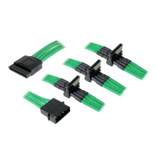View Alternative product BitFenix Molex to SATA Adapter 4x 20 cm - sleeved green / black