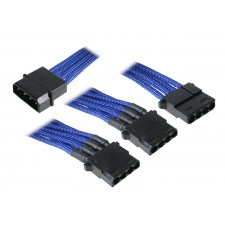 View Alternative product BitFenix Molex to 3x Molex adapter 55cm - sleeved blue / black