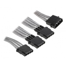 View Alternative product BitFenix 4-pin Molex to 3x Molex adapter 55cm - sleeved silver / black
