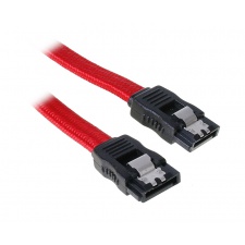 View Alternative product BitFenix SATA 3 Cable 30cm - sleeved red / black