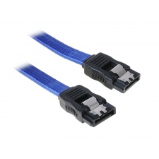 View Alternative product BitFenix SATA 3 Cable 30cm - sleeved blue / black