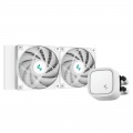 deep cool LE520 ARGB White complete water cooling, 240mm - white