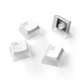 Steelseries Prismcaps, DE layout - white